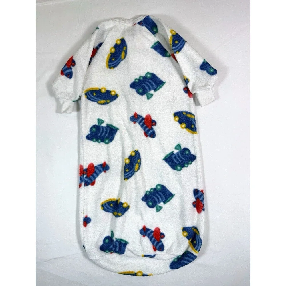 VINTAGE CARTERS Baby Boy Fleece‎ Cars Airplane Train Sleep Sack One Size Classic